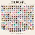 Set of 200