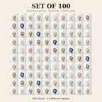 Set of 100