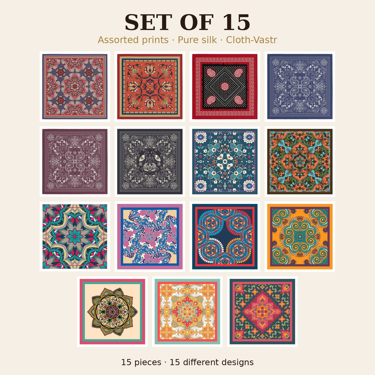 Set of 15