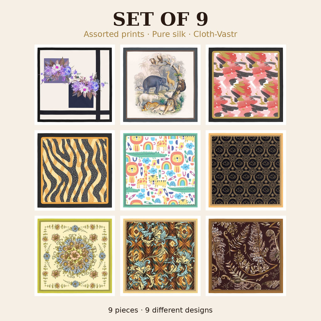 Set of 9