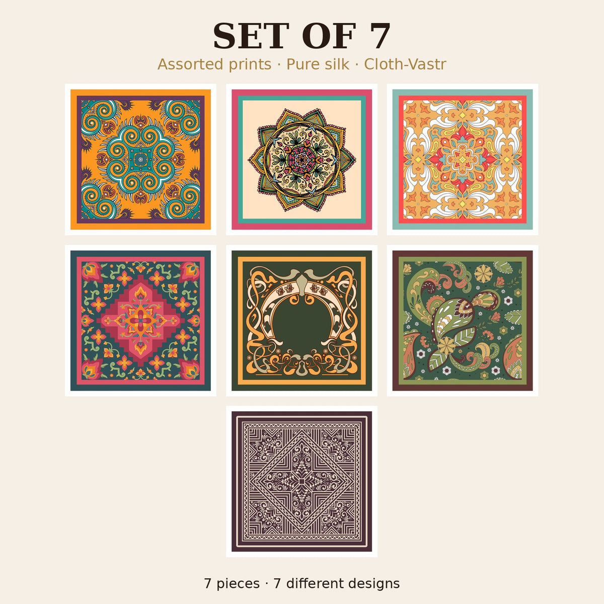 Set of 7