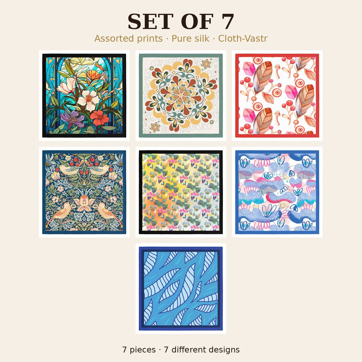 Set of 7