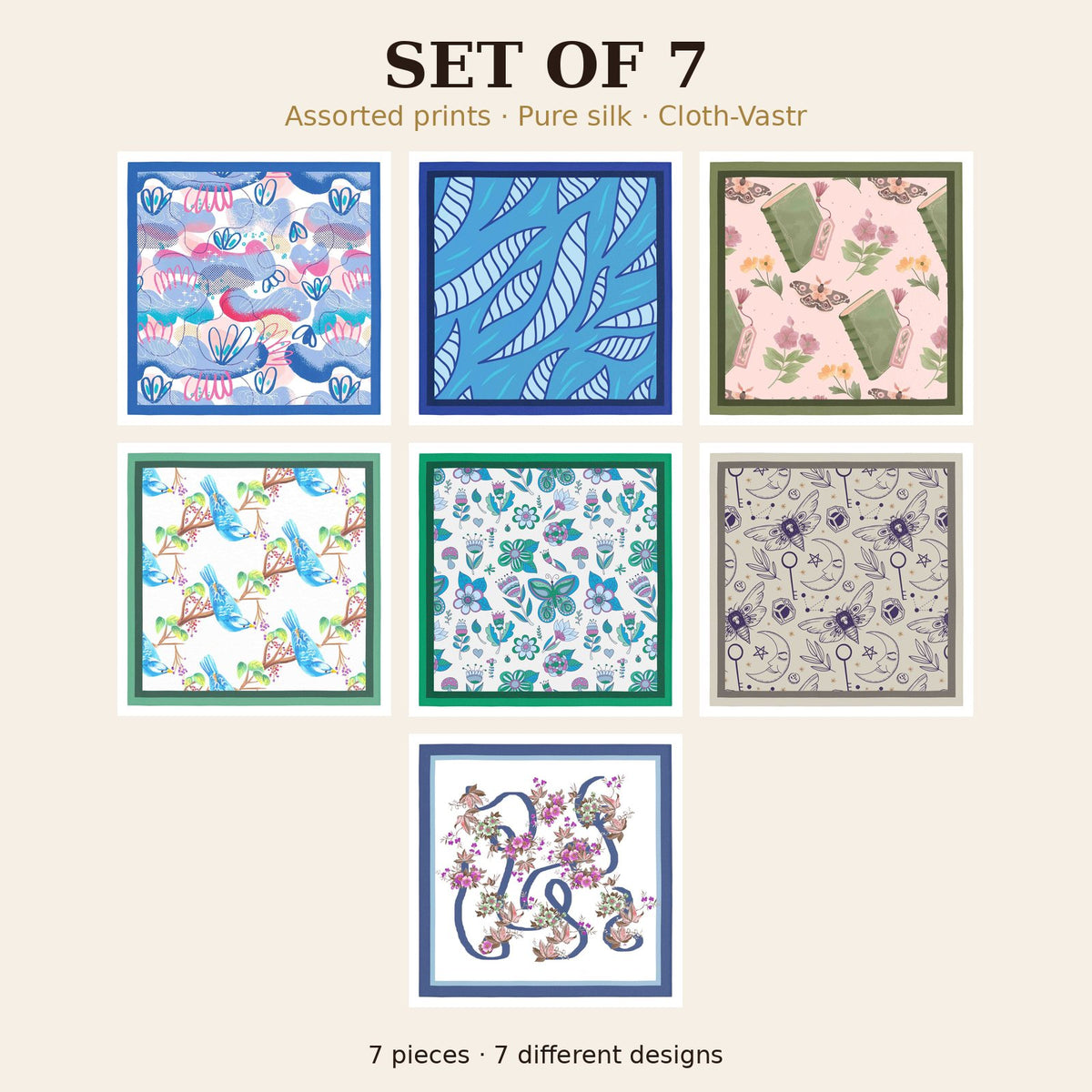 Set of 7
