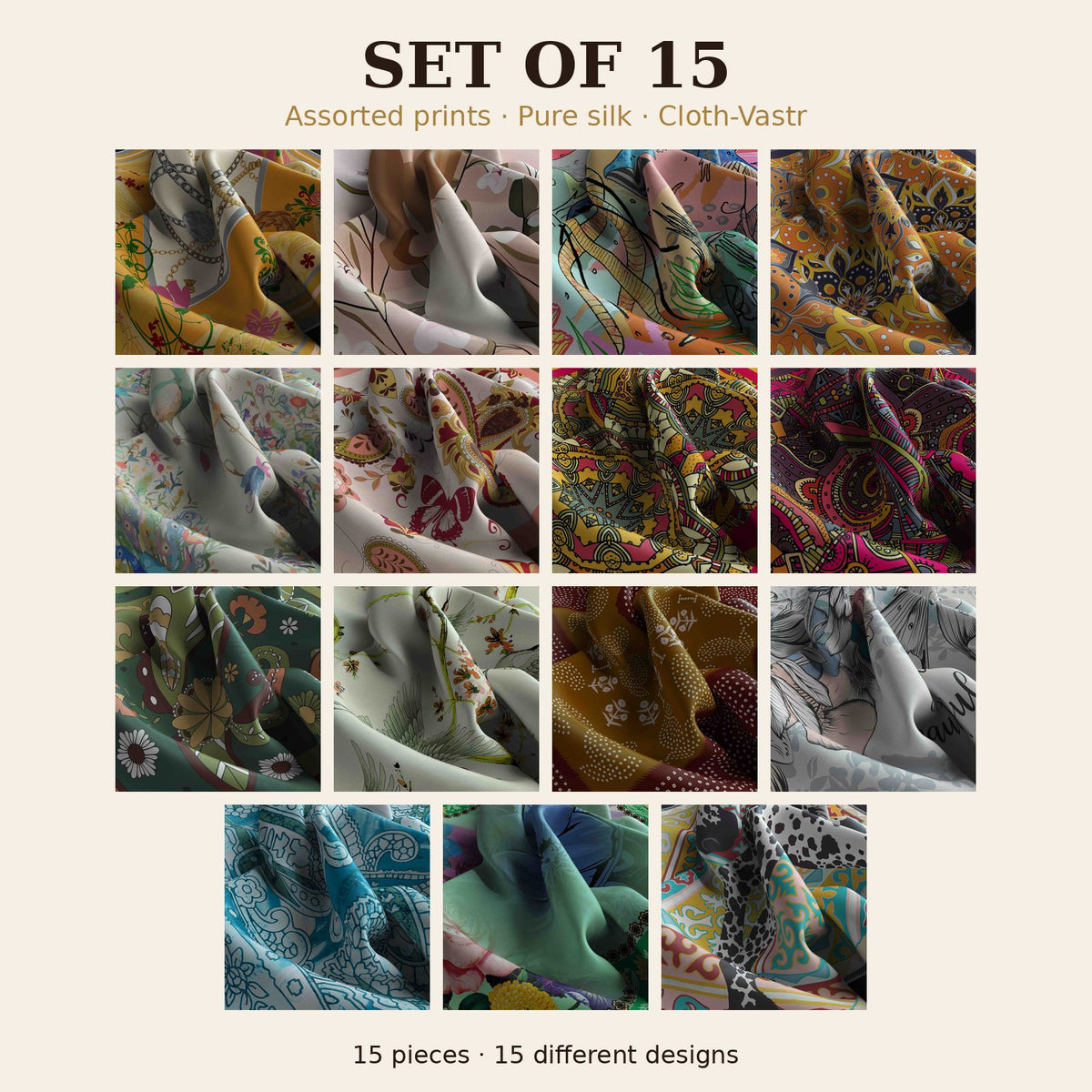 Set of 15