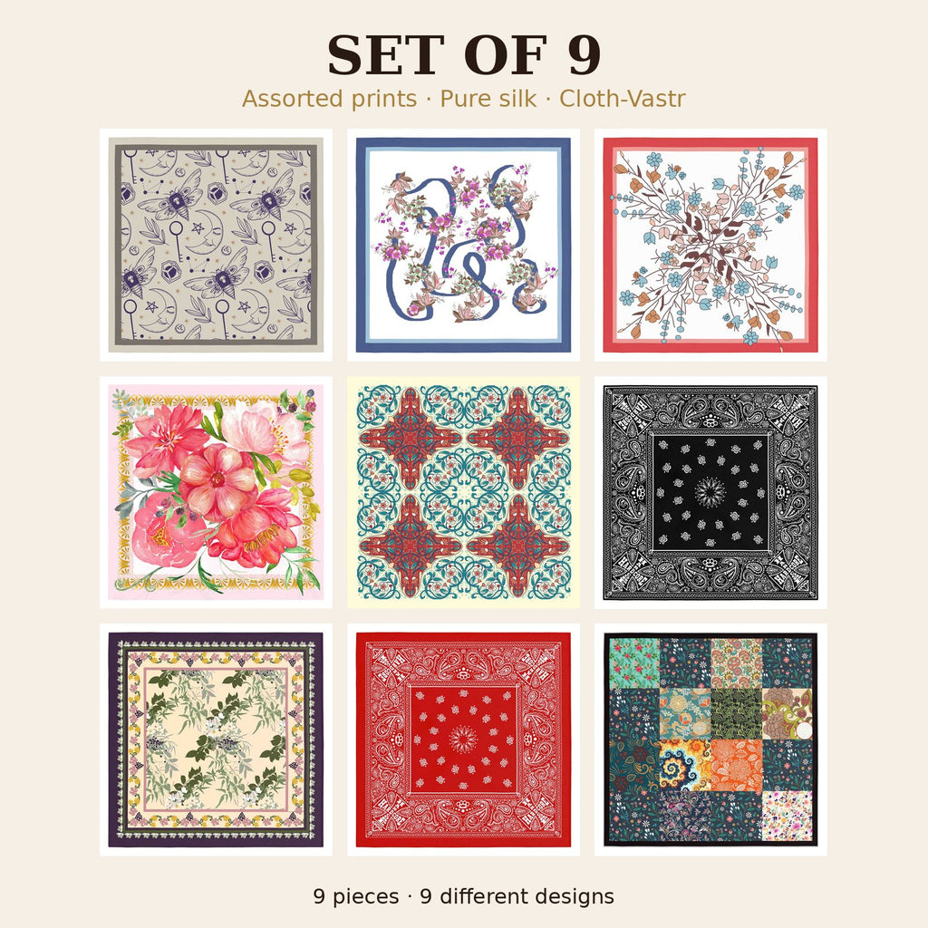 Set of 9