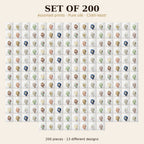 Set of 200