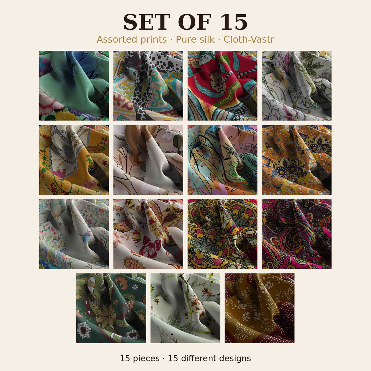 Set of 15