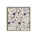 Celestial Keys & Moths Silk Bandana Scarf – 50 × 50 cm