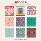 Set of 9