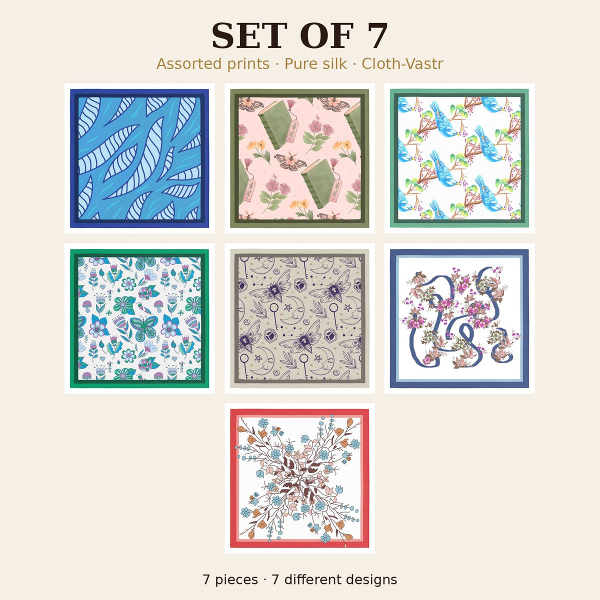 Set of 7