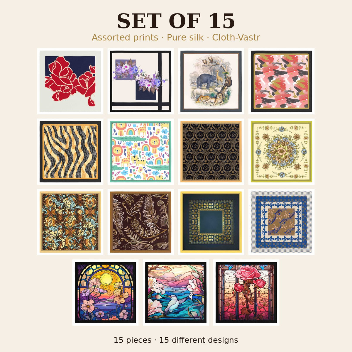 Set of 15