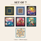 Set of 7
