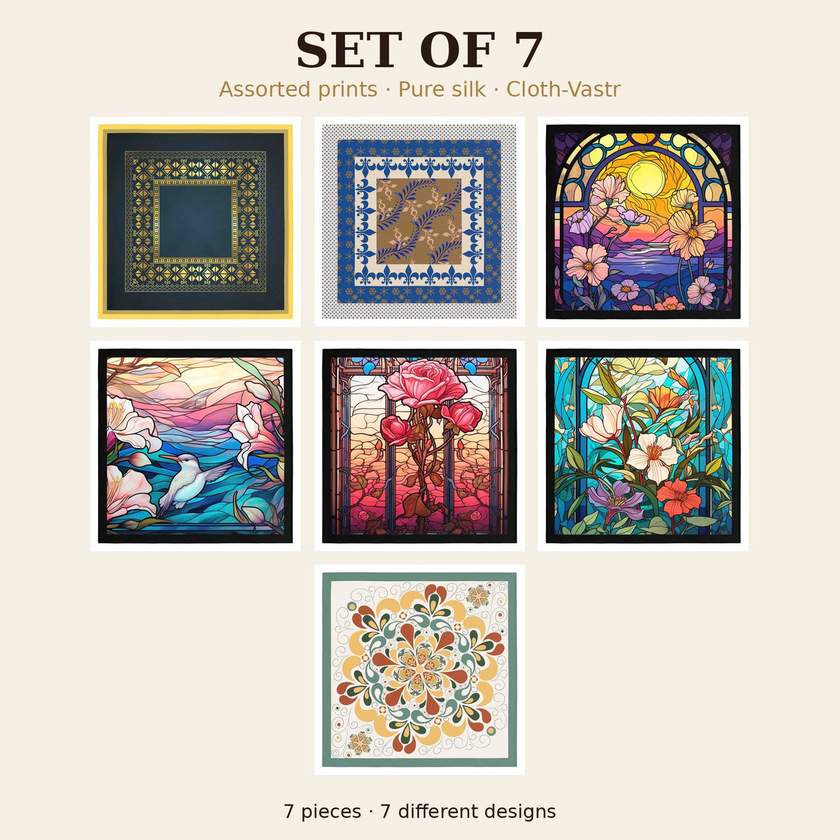 Set of 7