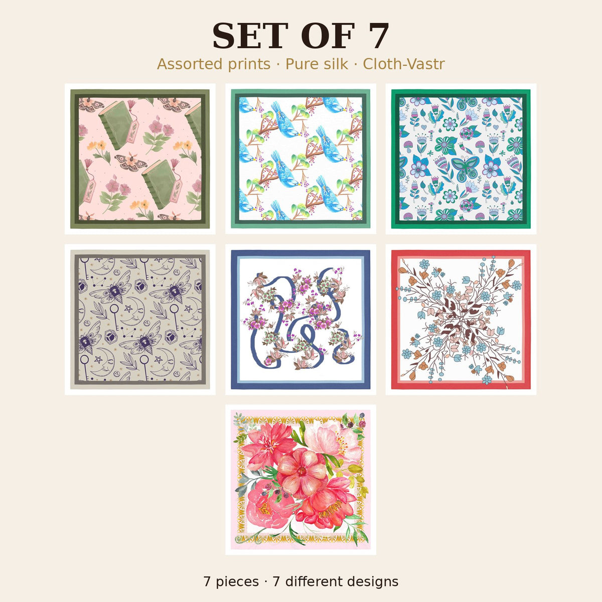 Set of 7