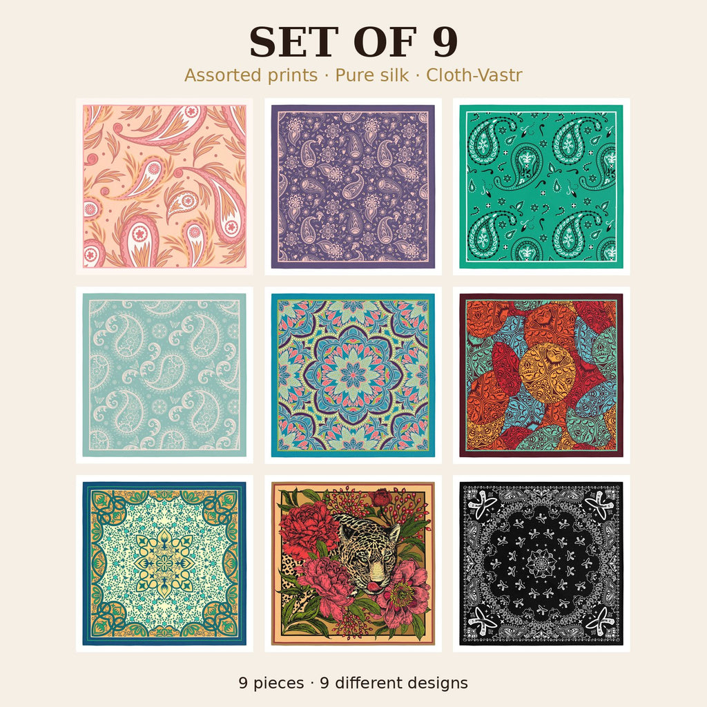 Set of 9