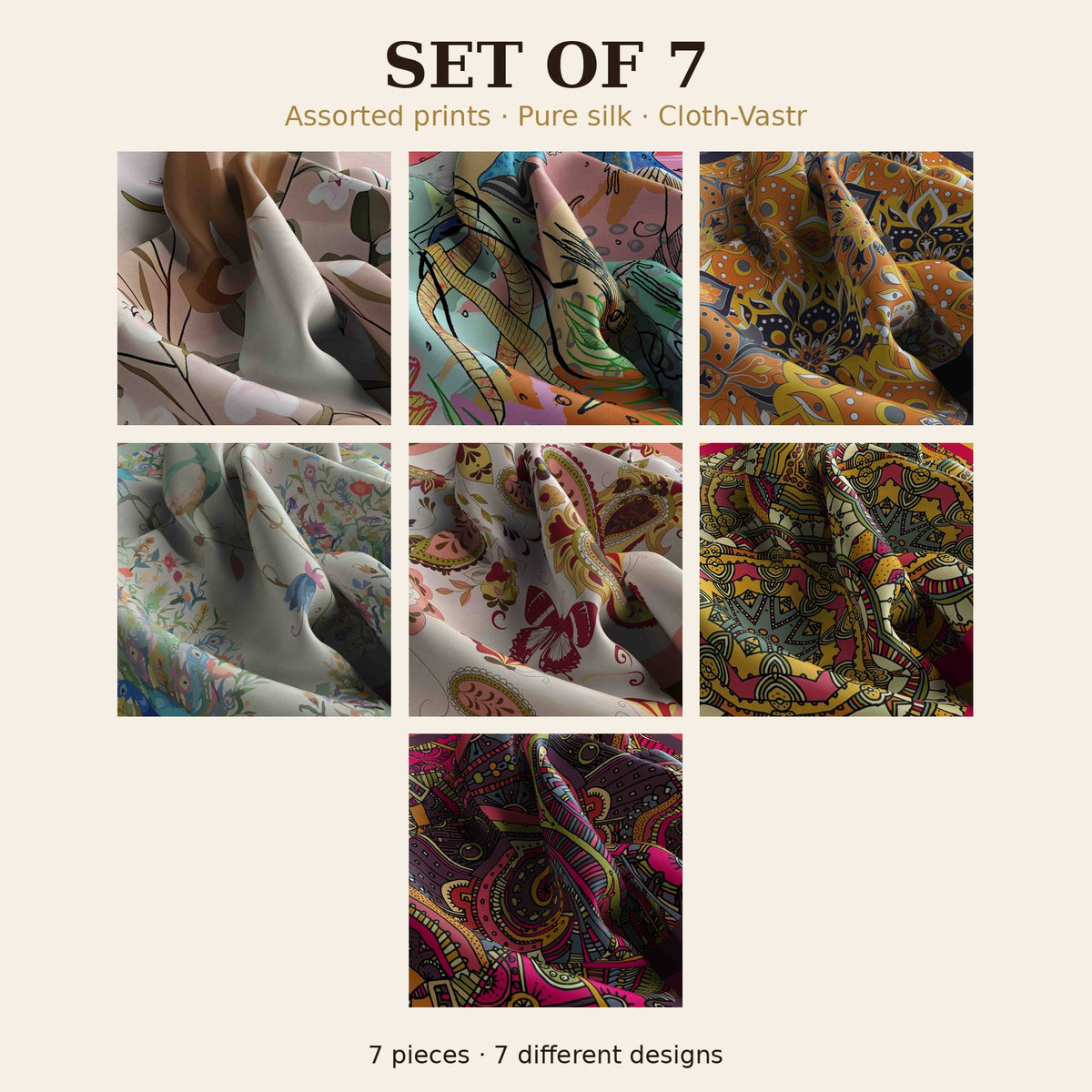 Set of 7