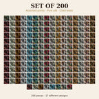 Set of 200