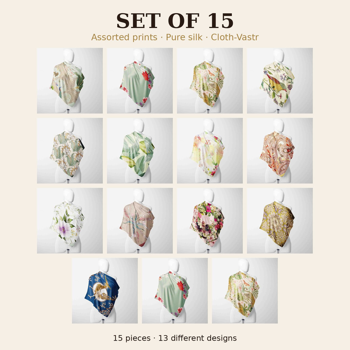 Set of 15