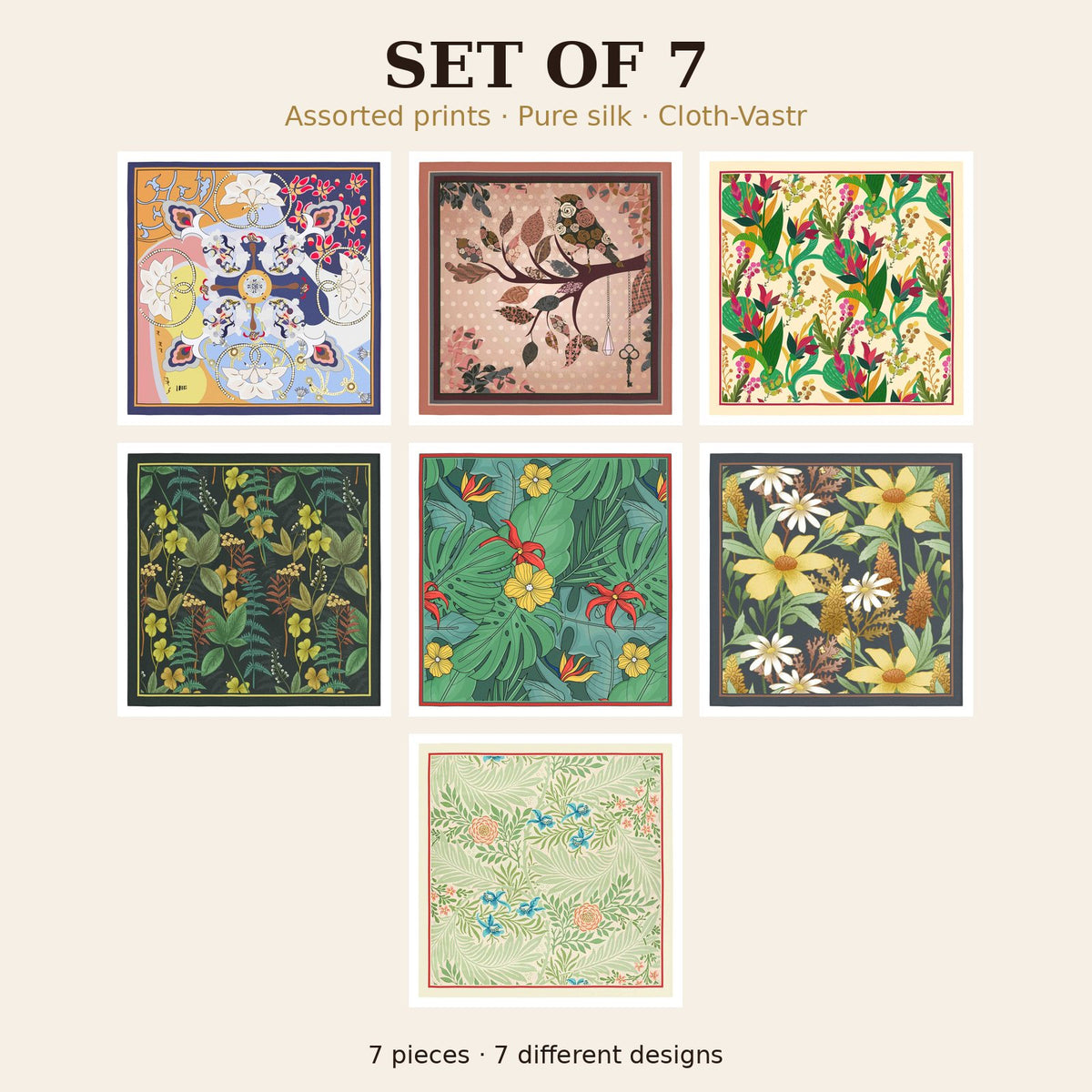 Set of 7