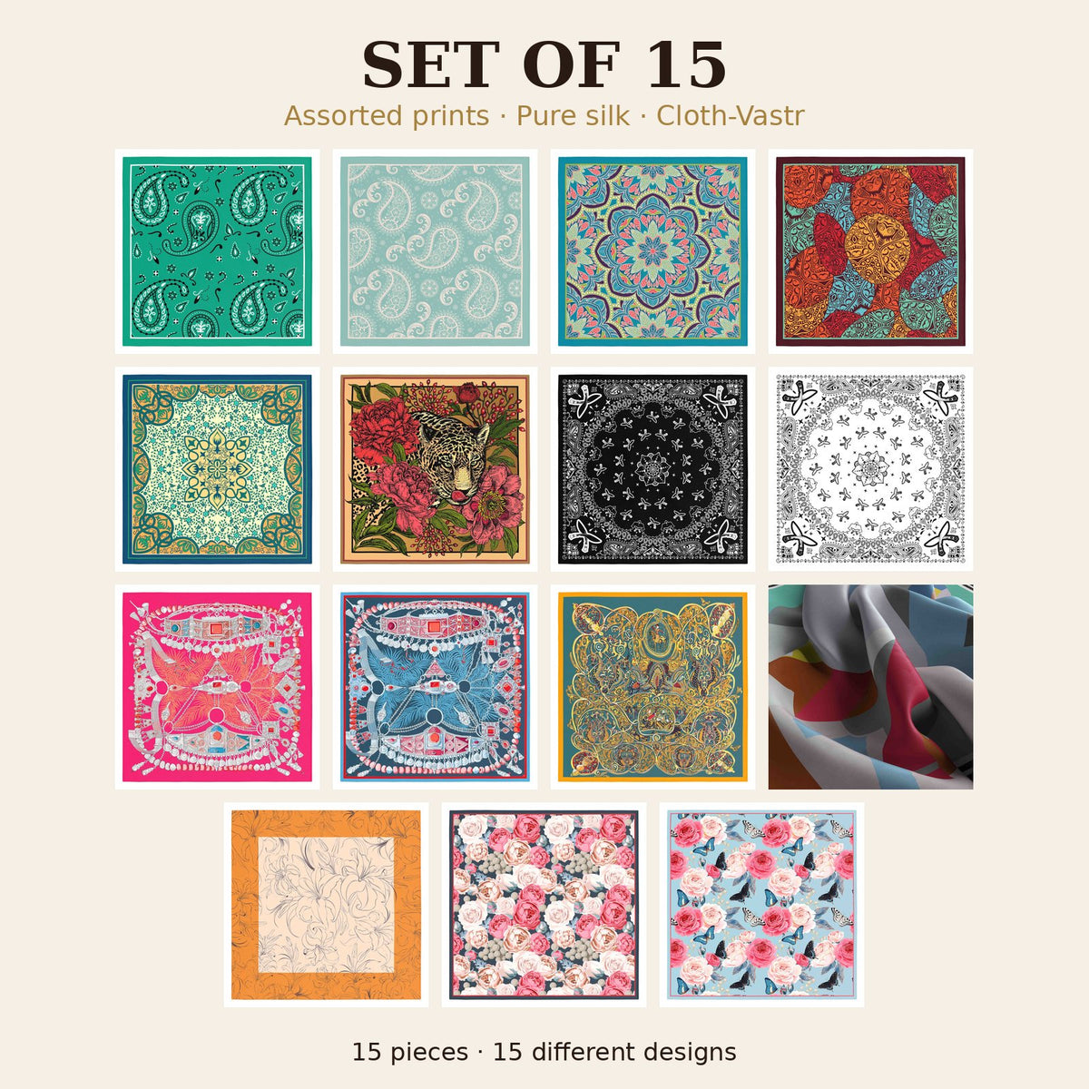 Set of 15