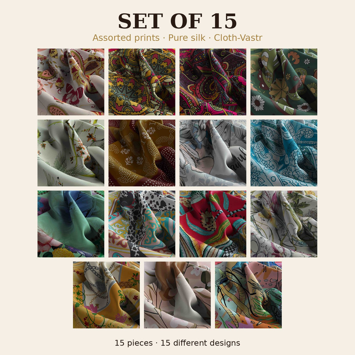 Set of 15