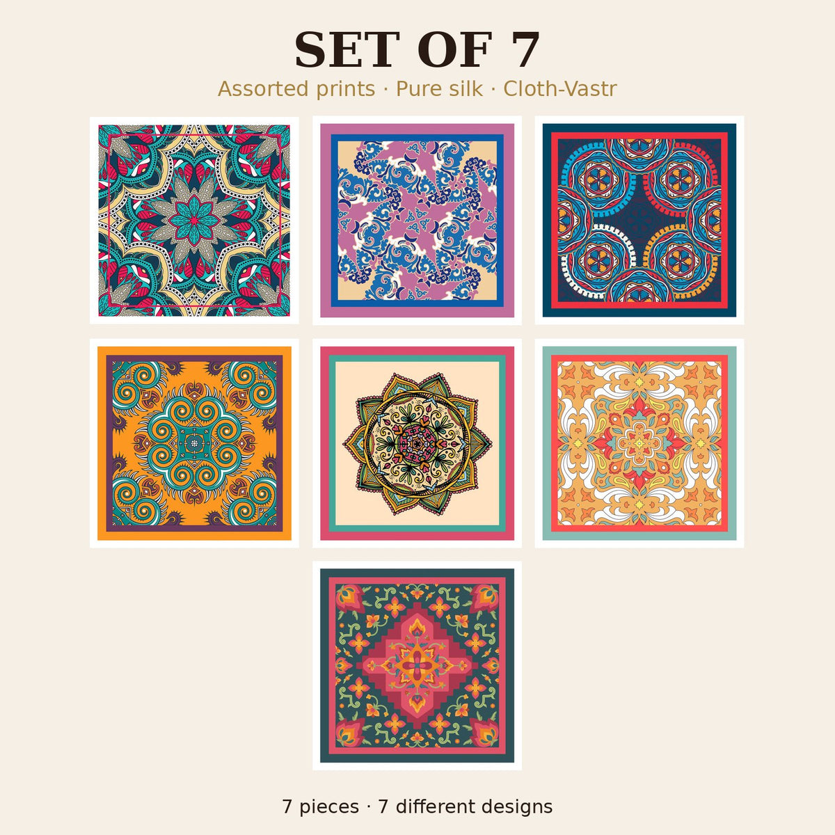 Set of 7