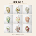 Set of 9