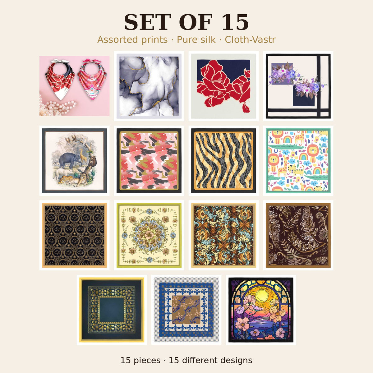Set of 15