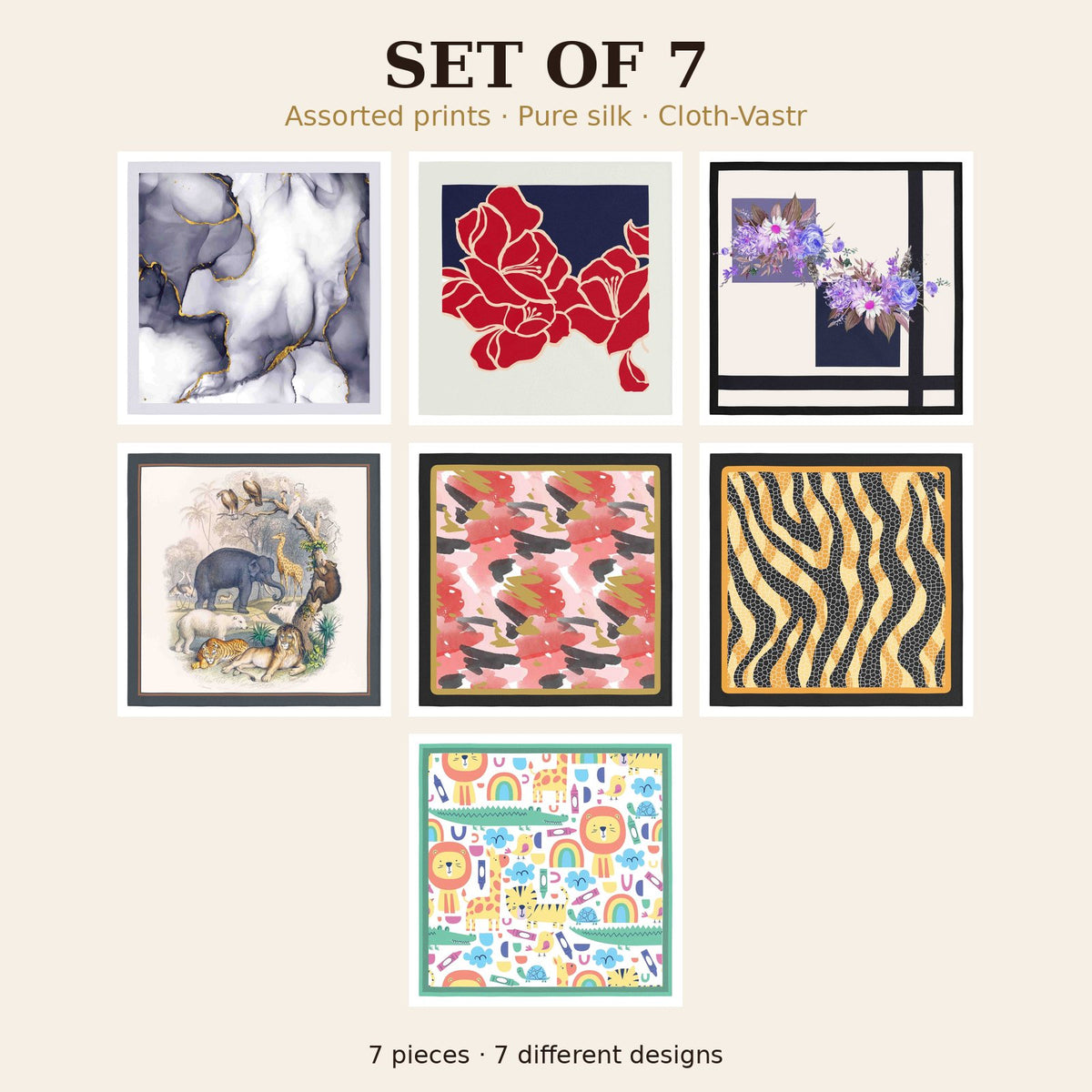 Set of 7