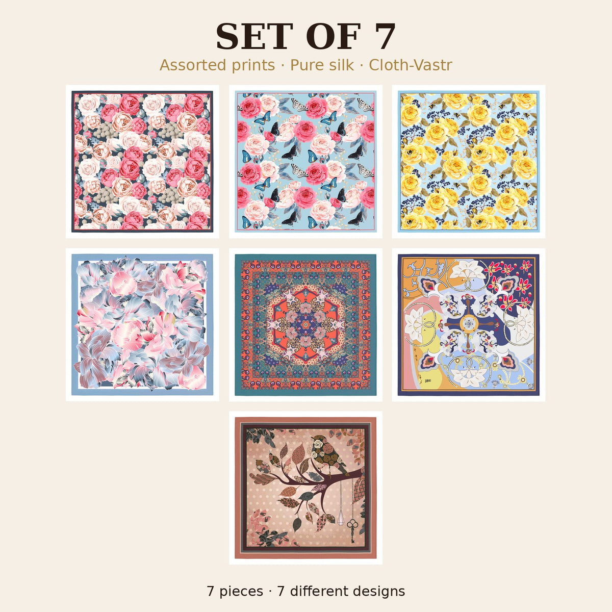 Set of 7