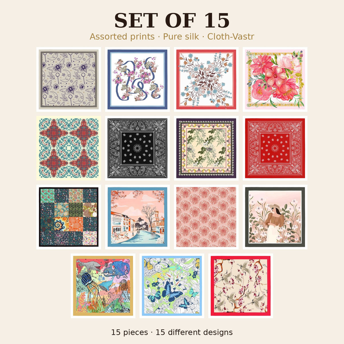 Set of 15