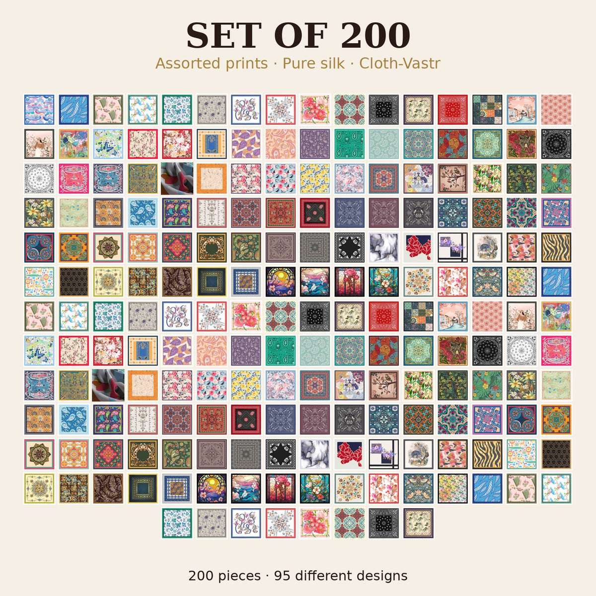 Set of 200