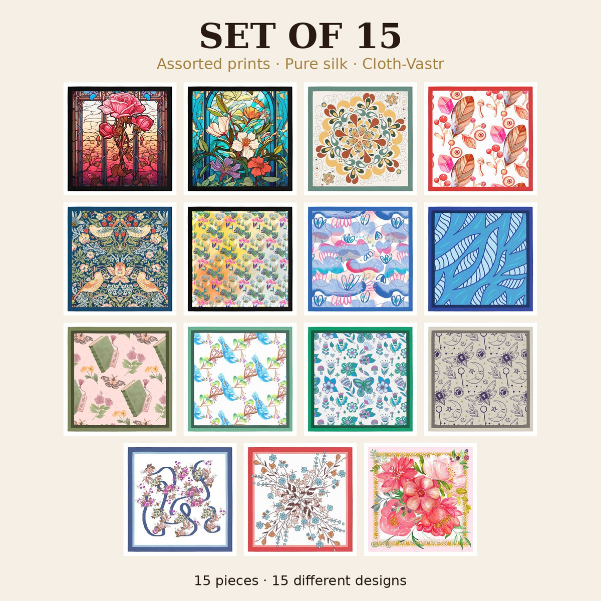 Set of 15