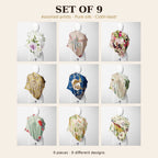 Set of 9