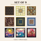 Set of 9