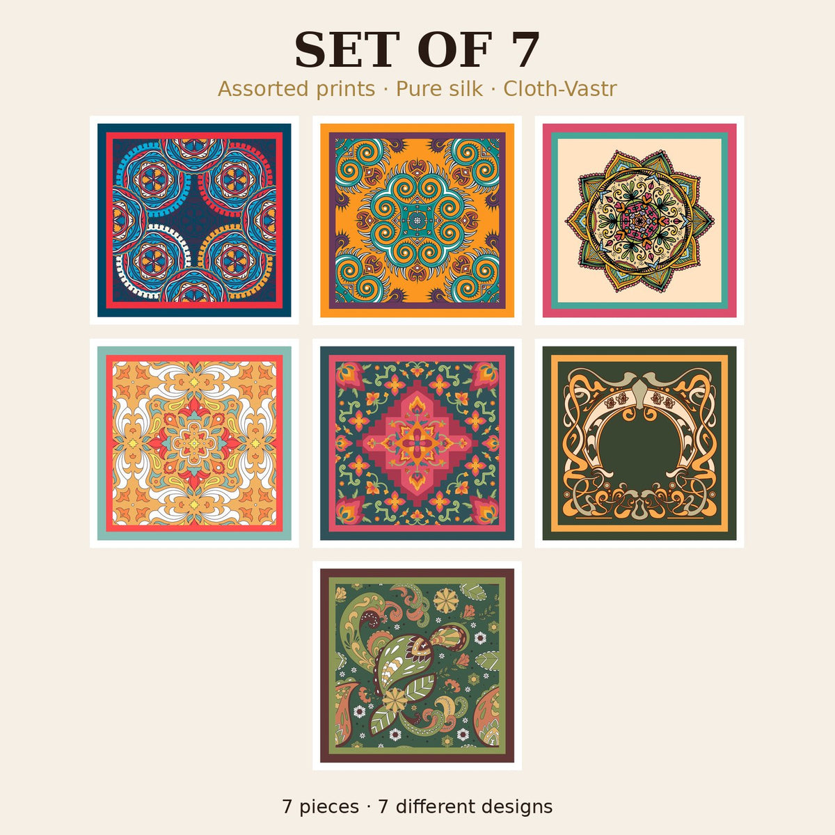 Set of 7