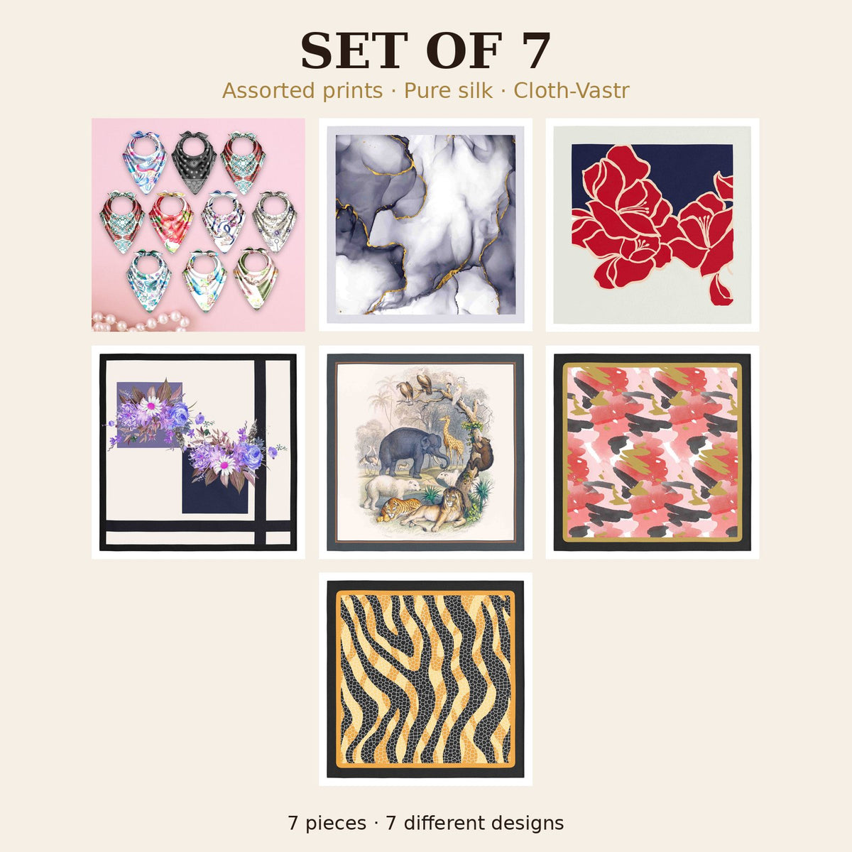 Set of 7