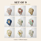 Set of 9