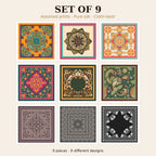 Set of 9
