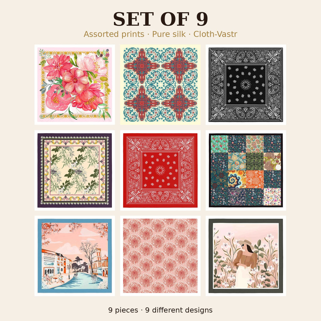 Set of 9