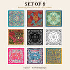 Set of 9
