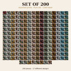Set of 200