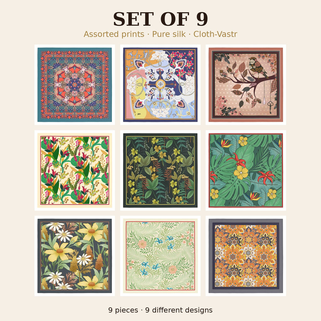 Set of 9