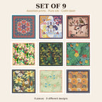 Set of 9