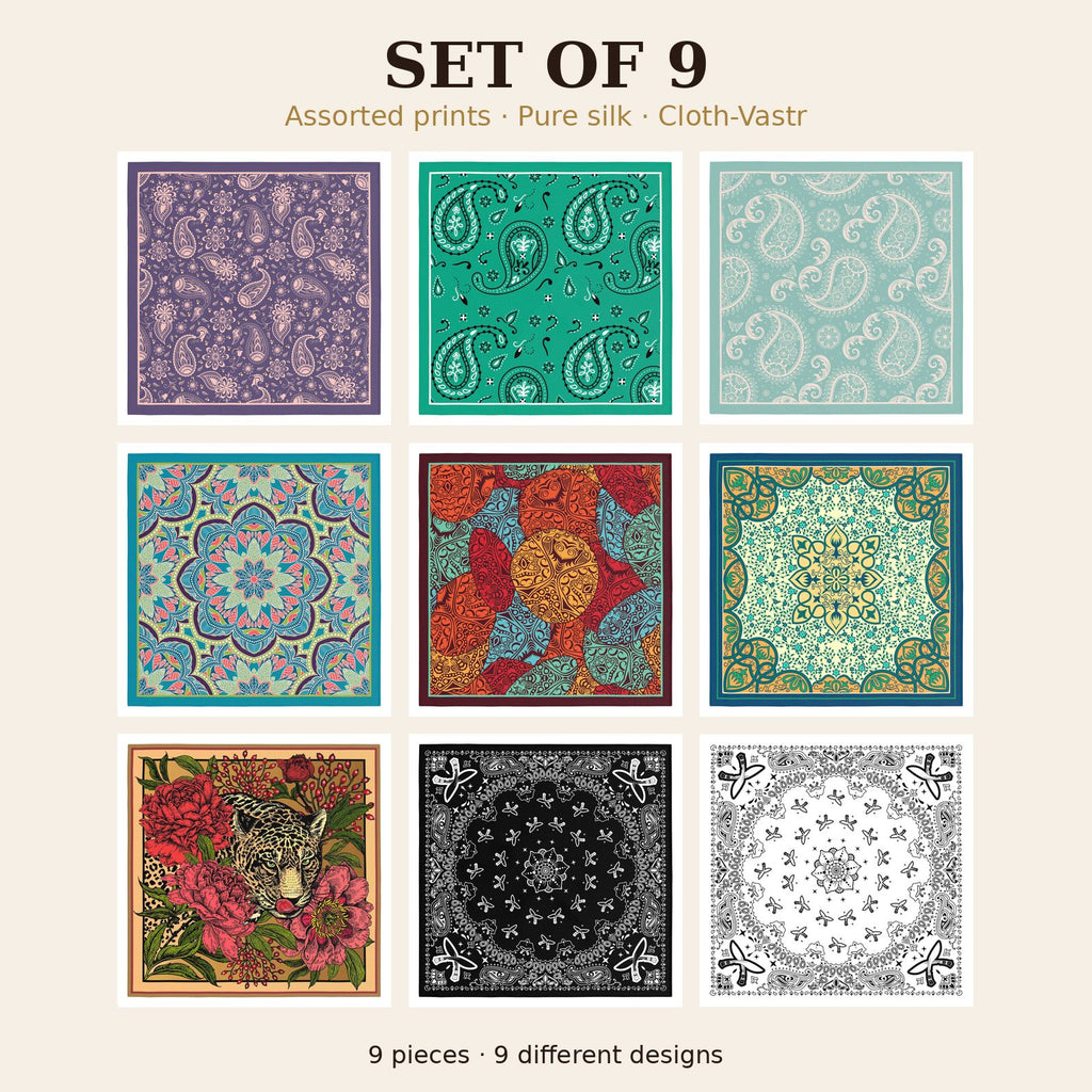 Set of 9