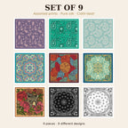 Set of 9