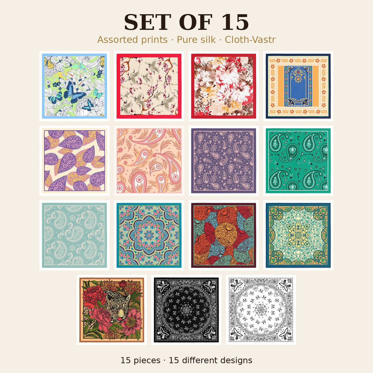 Set of 15