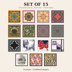 Set of 15