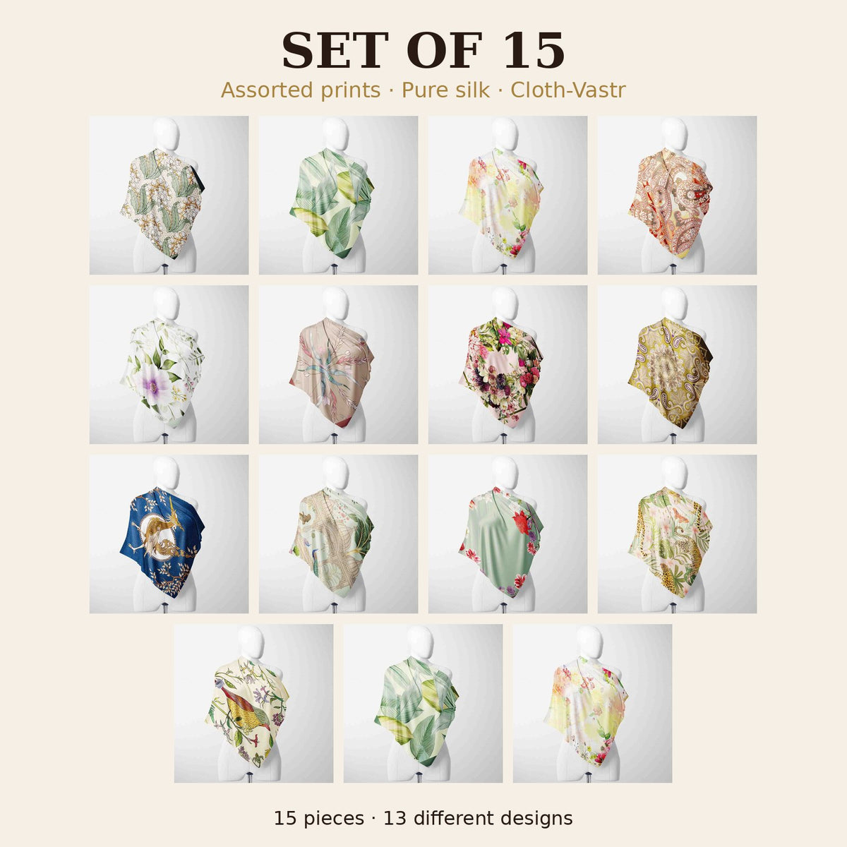Set of 15