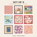 Set of 9